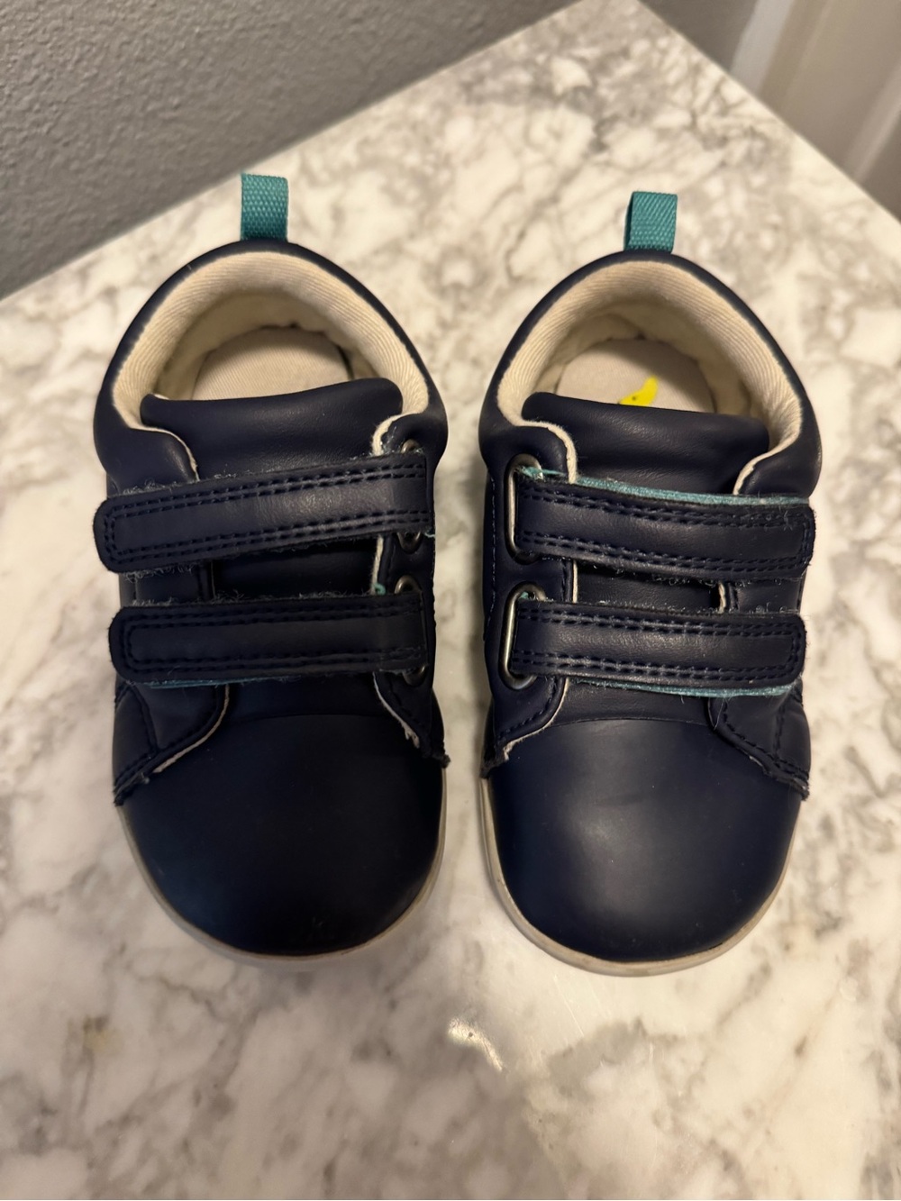 Ten Little Kids Navy Blue Sneakers